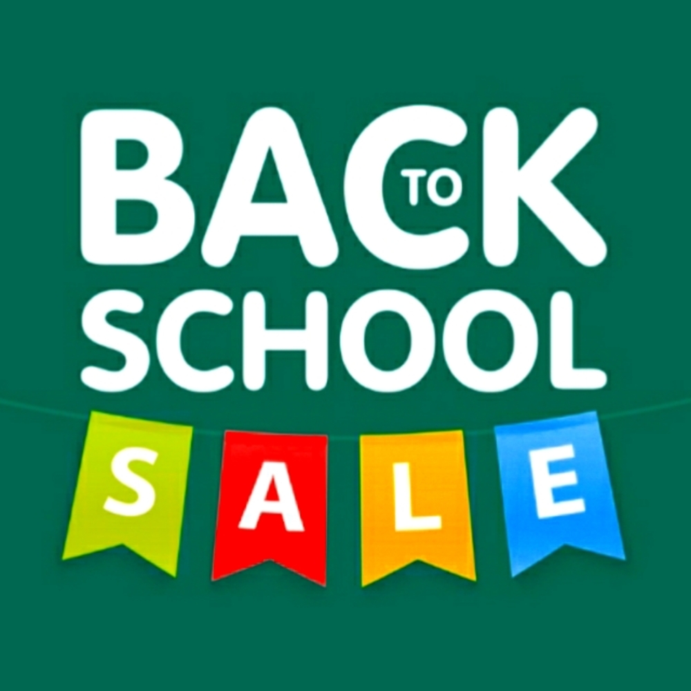 Back 2 School Sale